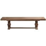 Florence Double Pedestal Trestle Dining Table 180201 Front
