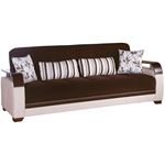 Natural Sofa Bed in Colins Brown by Istikbal1