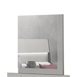 Stonage Premium Light Grey Mirror by JM Furniture
