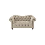St. Claire Beige Fabric Love Seat 8469-2 By Homelegance