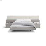 The Porto Premium King Bed in Grey by JM