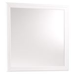 Mayville White Square Mirror 2147W-6 by Homelegance