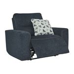 Paulestein Denim Fabric Power Reclining Chair 1550482 By Ashley Signature Design
