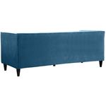 Taylor Light Blue Velvet Tufted Sofa Taylor_Sofa_Light Blue by Meridian Furniture 3