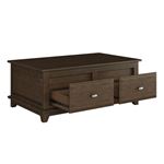 Minot Brown Storage Lift Top Coffee Table 3621-3-3