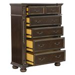 Catalonia Traditional Cherry 5 Drawer Chest 1824-3
