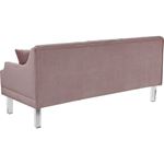 Roxy Pink Velvet Tufted Sofa Roxy_Sofa_Pink by Meridian Furniture 3