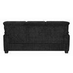 Clemintine Graphite Chenille Fabric Sofa With Na-3