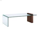 Buono Clear Glass Coffee Table by Casabianca Home