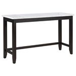 Toby White Marble Counter Height Dining Table 115528 By Coaster