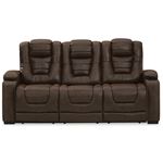 Owner's Box Thyme Leather Power Reclining S-3