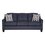Creeal Heights Ink Blue Fabric Sofa 80202 By Benchcraft