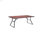 Omaha Distressed Cherry Oak Dining Table 1