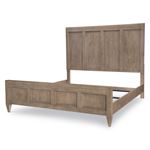 Breckenridge King Panel Bed in Barley Brown Finish Wood By Legacy Classic
