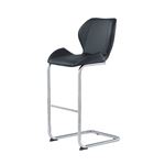 Modern Black Bar Stool D1446BS by Global Furniture USA