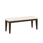 Makah Brown Upholstered Dining Bench 5496-13