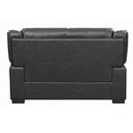 Arabella Grey Two Tone Leatherette Pillow Top Lo-3