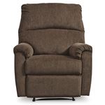 Nerviano Chocolate Fabric Recliner 10802-3