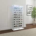 Montara 2 Door Glass Wine Storage Curio 182037 2