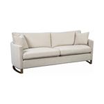 Corliss Beige Fabric Sofa with Arched Arms 508821 By Coaster