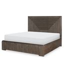 Facets California King Panel Bed in Mink with Silver Undertones By Legacy Classic