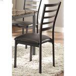 Flannery Metal Black Dining Side Chair