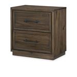 Lumberton Rugged Brown 2 Drawer Nightstand By Legacy Classic