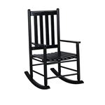 Annie Black Wood Rocking Chair 609456 By Coaster