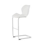 Modern White Bar Stool D1446BS by Global Furniture USA