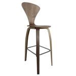 Wooden Bar Chair 30" FMI9253 Walnut By Fine Mod Imports