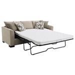 Storey Camel Sleeper Sectional Sofa Chaise 5047-3