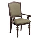 Marston Cherry Upholstered Dining Arm Chair 2615DCA