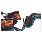 Abstract Multi Color Float Acrylic Print Unframed Wall Art