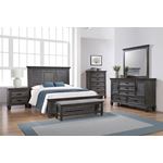 Franco Weathered Sage Queen Panel Bed 205731Q-3