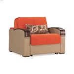 Sleep Plus Orange Chair Bed by Casamode