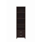 Cappuccino 2 Drawer Media Tower 700882-3