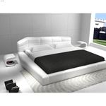 Modern Dream White Upholstered Bed
