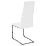 Montclair Modern Dining Chair White 100515WHT 3