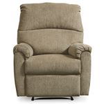 Nerviano Mocha Fabric Recliner 10801-3