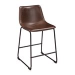 Centiar Brown Upholstered Counter Stool D372-124 by Ashley Signature Design