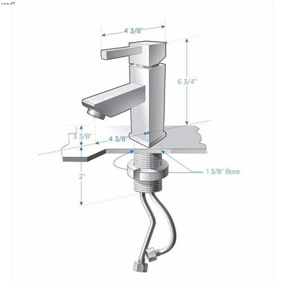 Vanity Faucet FFT1030BN- 3