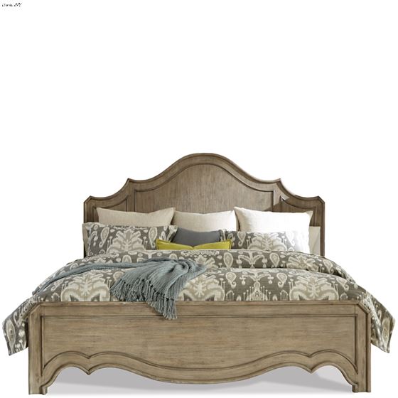 The Corinne 4pc Queen Panel Bedrooom Set Panel bed