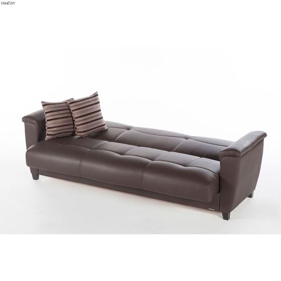 Aspen Sofa Bed in Santa Glory Dark Brown-4