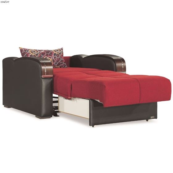 Sleep Plus Red Chair Bed-3