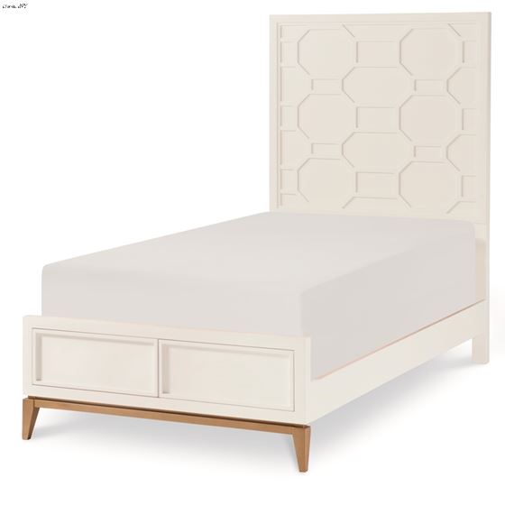 Chelsea White Solid Wood Panel Bedroom Collection