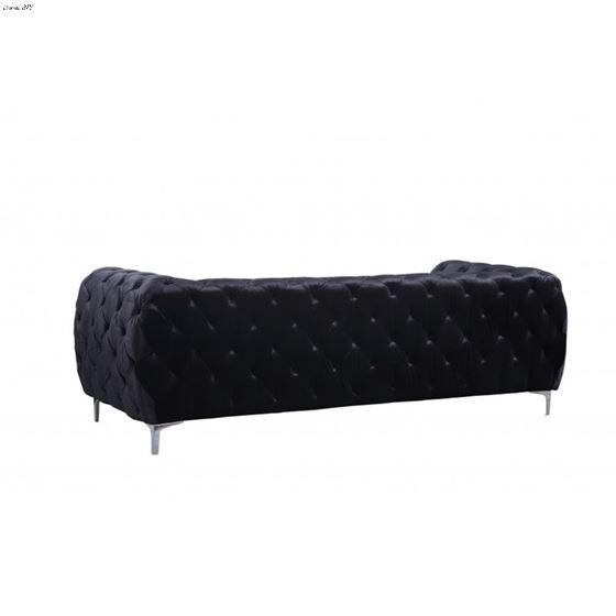 Mercer Black Velvet Tufted Sofa Mercer_Sofa_Black by Meridian Furniture 3