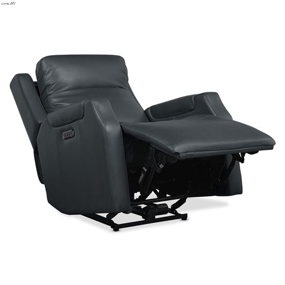 Nelson Salvo Denim Zero Gravity Power Recliner-3