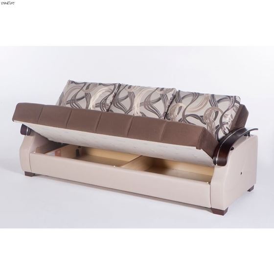 Costa Sofa Bed in Best Brown-3