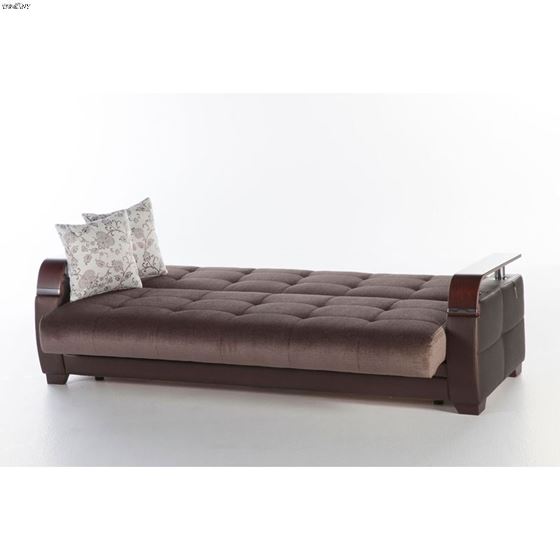 Natural Sofa Bed in Prestige Brown-4