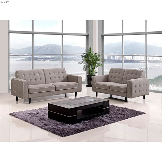 MB-1369 Modern Grey Fabric Sofa